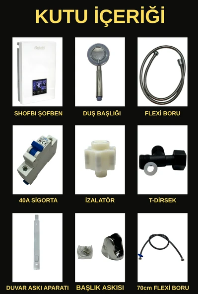 Shofbi SH-3B Dijital Akıllı Şofben - 5