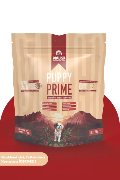 Pawgo Puppy Prime 2 Kg | Kuzu Etli | Yavru Köpek Maması