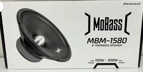 MOBASS MBM-1580-300W MAX-150W RMS-PROFESYONEL 2025 YENİ SERİ-20 CM MİDRANGE HOPARLÖR - 4