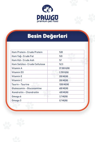 Pawgo Premier Perfection 15 Kg | Tavuk Etli | Hypoallergenic | Düşük Tahıllı | Kedi Maması - 3
