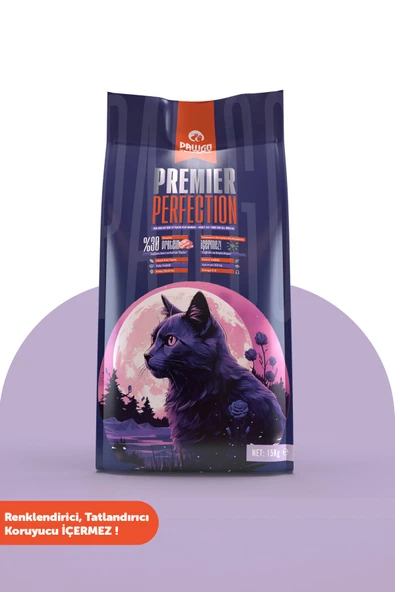 Pawgo Premier Perfection 15 Kg | Tavuk Etli | Hypoallergenic | Düşük Tahıllı | Kedi Maması