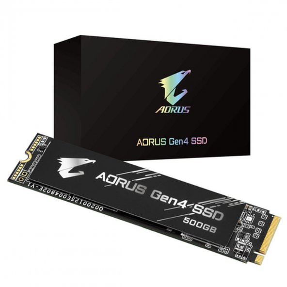 Gigabyte AORUS GP-AG4500G Gen4 500GB 5000/2500MB/s NVMe 1.3 SSD