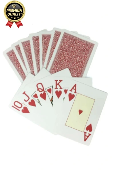 Premium Seri Eğlence Estetik Baskı Yarı Plastik Poker Texas Holden Casino 21 Blackjack Oyun Kartları - 2