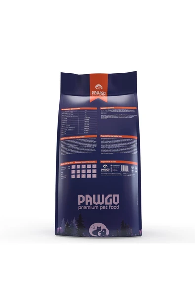 Pawgo Premier Perfection 15 Kg | Tavuk Etli | Hypoallergenic | Düşük Tahıllı | Kedi Maması - 6
