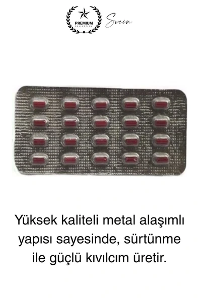 20'li 1. Sınıf Çakmak Taşı Universal Blester Evrensel Tüm Çakmaklarla Uyumlu Kaliteli Uzun Ömürlü - 4