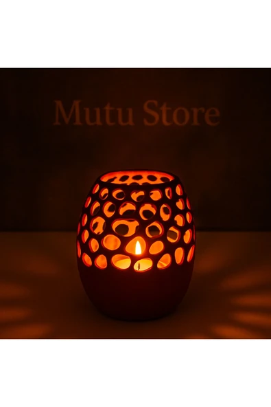 Dekoratif Kalemlik - Mumluk - 2
