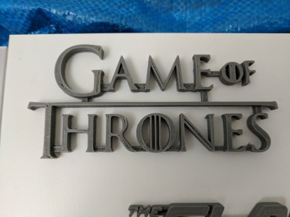 Game of Thrones Logosu (HBO) Dekoratif Süs Eşyası Aksesuar