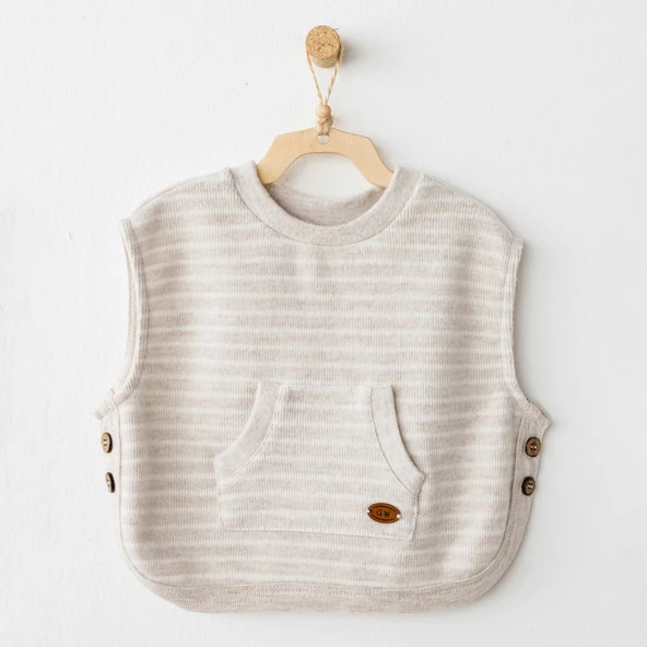 Andywawa Ac26214 Casual Yelek Beige ürün görseli