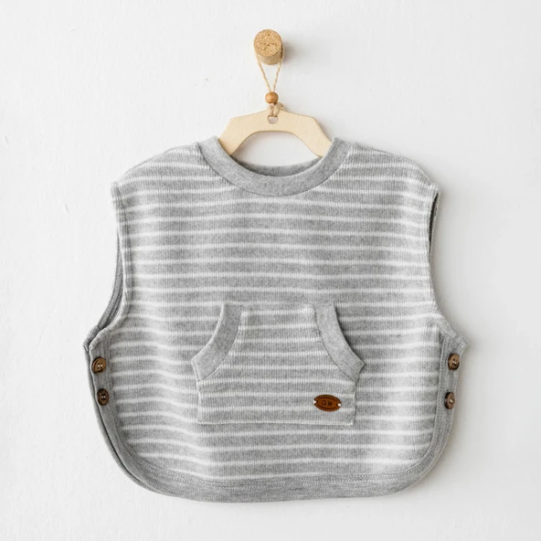 Andywawa Ac26214 Casual Yelek Grey ürün görseli