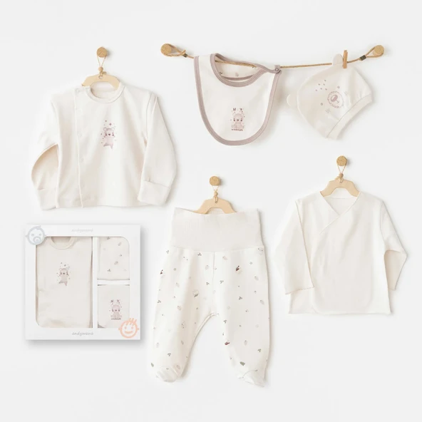 Andywawa Ac26180 My 1 St Wardrobe 5'li Hastane Çıkışı Ekru