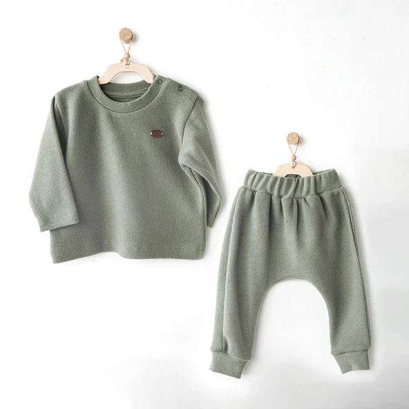 Andywawa Ac26213 Casual 2'li Takım Green