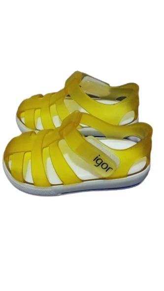 IGOR Star Unisex Çocuk Sarı Sandalet UNISEX ÇOCUK SANDALET S10171 - 4