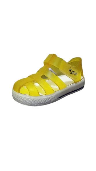 IGOR Star Unisex Çocuk Sarı Sandalet UNISEX ÇOCUK SANDALET S10171 - 7