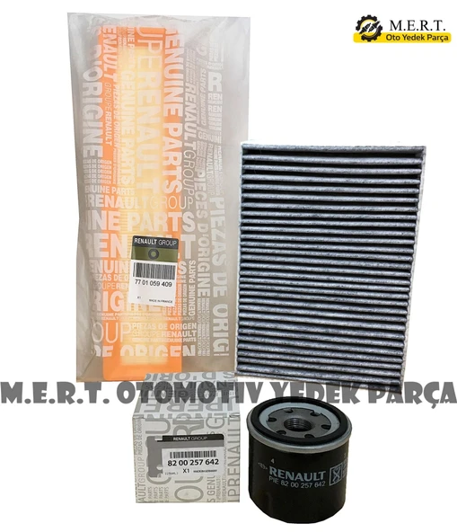 Renault Symbol 1.2 16V Filtre Bakım Seti (2008-2012) ürün görseli