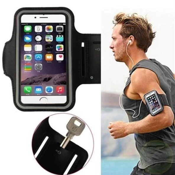 Walky Sporcu Kol bandı 4.3" Siyah Small TÜM CİHAZLARLA UYUMLU VİTRİN - Resim 2