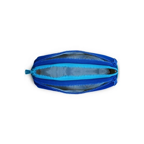 Nessiworld  Coral High Kids Lacivert Mavi renk Geçişli Üç Bölmeli Kalem Çantası 22045 - Resim 4