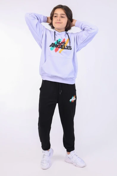 Toontoy Erkek Çocuk Baskılı Eşofman Takım - Resim 5