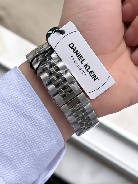 Daniel Klein Takvimli Kadran Rolex Kasa 30 Mt Suya Dayanıklı 2 Yıl Garantili Erkek Kol Saati 10010F2 - Resim 4