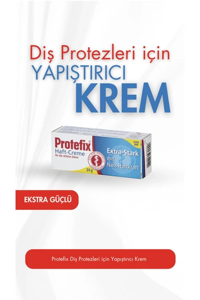 Protefix Yapıştırıcı Krem 24 gr - Resim 2