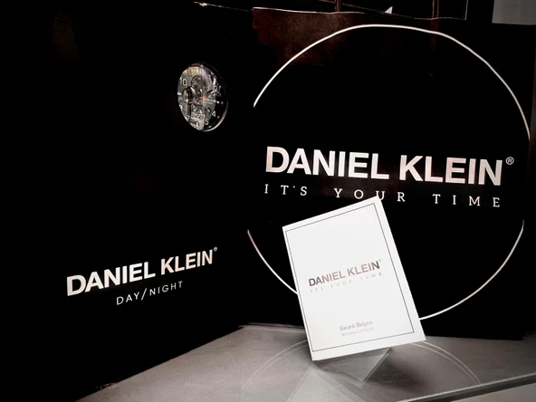 Daniel Klein Çelik Kordon & Deri Kordonlu İç Fonksiyonları Aktif 3 Atm Erkek Kol Saati SET.10737.Y3 - Resim 3