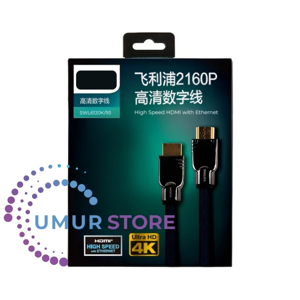 SWL6120K/93-1.0 1 Metre 4K 60 Hz HDMI Kablo - Resim 3