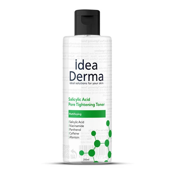 İdea Derma Salicylic Acid Pore Tightening Toner 200 ml ürün görseli
