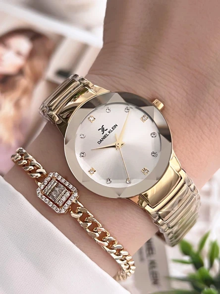 Daniel Klein Çelik Kordon 30 Mt Suya Dayanıklı Kadın Kol Saati+Bileklik BFG.10788.X2 ürün görseli