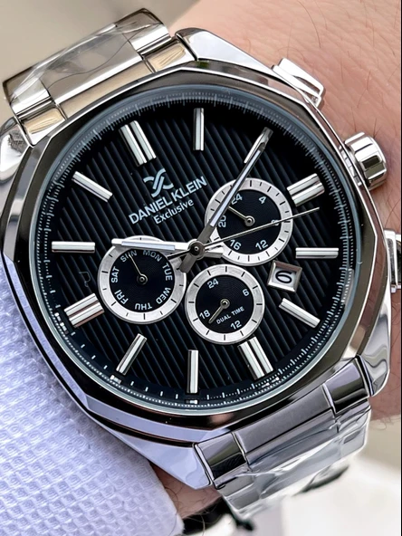 Daniel Klein İç Fonksiyonları Aktif 30 Mt Suya Dayanıklı 2 Yıl Garantili Erkek Kol Saati FDK.10004F1 ürün görseli