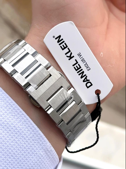 Daniel Klein İç Fonksiyonları Aktif 30 Mt Suya Dayanıklı 2 Yıl Garantili Erkek Kol Saati FDK.13451F5 - Resim 4