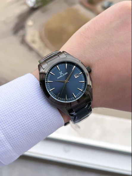 Daniel Klein Takvimli Kadran 30 Mt Suya Dayanıklı 2 Yıl Garantili Erkek Kol Saati FDK.13831.F6 - Resim 2