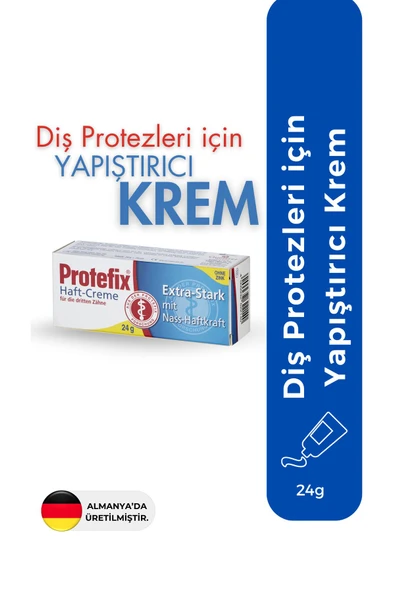 Protefix Yapıştırıcı Krem 24 gr ürün görseli