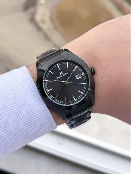 Daniel Klein Takvimli Kadran 30 Mt Suya Dayanıklı 2 Yıl Garantili Erkek Kol Saati FDK.13831.F5 - Resim 2