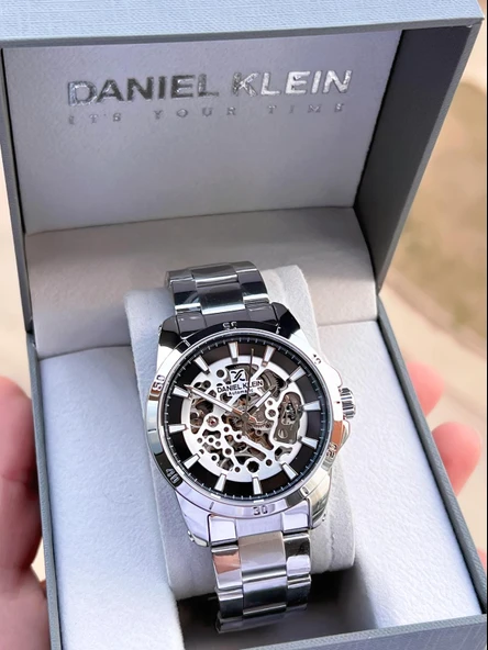 Daniel Klein Otomatik Ve Manuel Kurma Özellikli 30 Mt Suya Dayanıklı Erkek Kol Saat FDK.10783.F2 ürün görseli