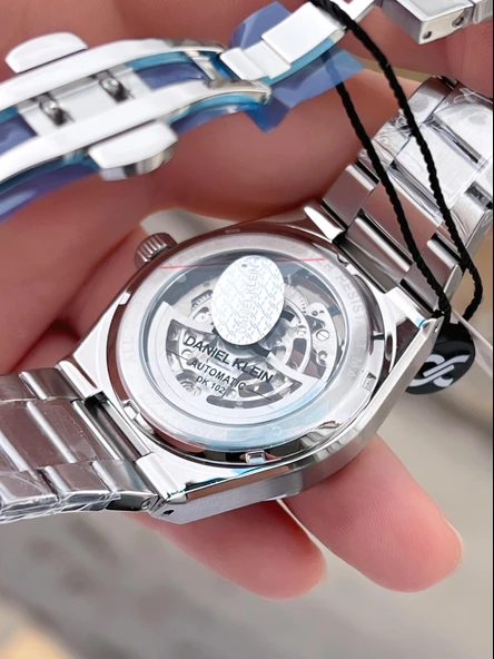 Daniel Klein Otomatik Ve Manuel Kurma Özellikli 30 Mt Suya Dayanıklı Erkek Kol Saat FDK.13857.F4 - Resim 3