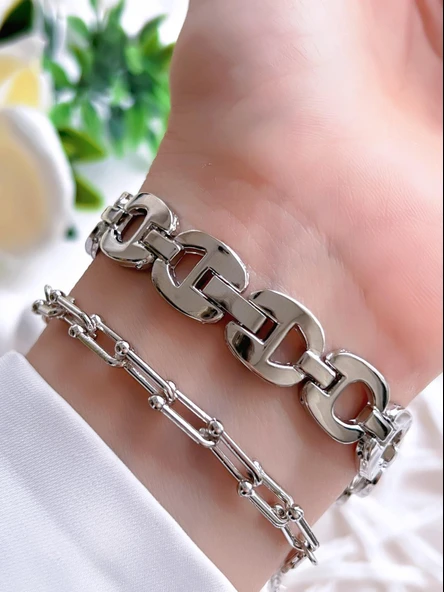 Coliseum Özel Tasarım Vintage Seri Kadın Kol Saati+ Bileklik Hediyeli CL8719.M3 - Resim 3