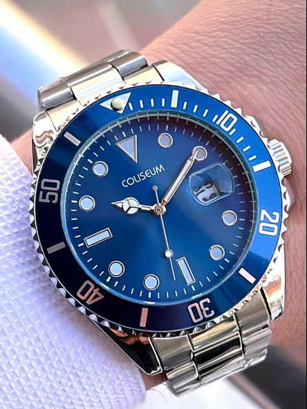 Coliseum Çelik Kordon Takvimli Kadran Kutulu Seri Erkek Kol Saati FT.AAS.I016 ürün görseli