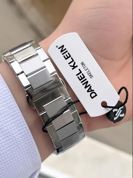 Daniel Klein Otomatik Ve Manuel Kurma Özellikli 30 Mt Suya Dayanıklı Erkek Kol Saat FDK.13857.F4 - Resim 4