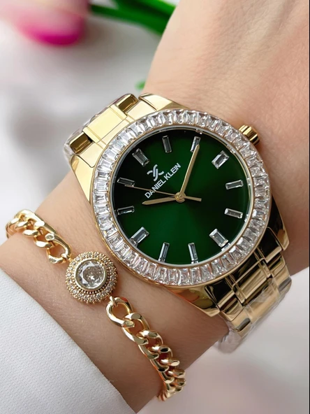 Daniel Klein Çelik Kordon 30 Mt Suya Dayanıklı Kadın Kol Saati+Bileklik BFG.13484.X7 ürün görseli