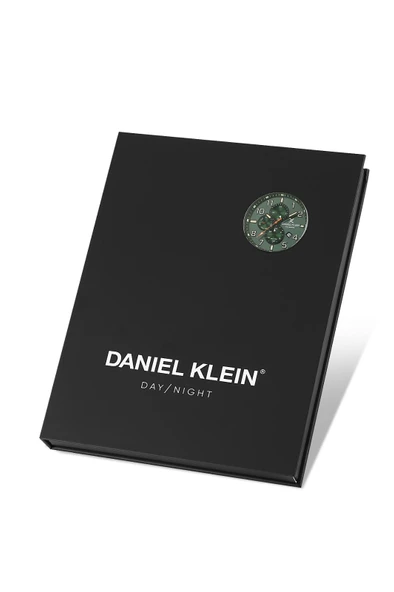 Daniel Klein Çelik Kordon & Deri Kordonlu İç Fonksiyonları Aktif 3 Atm Erkek Kol Saati SET.10737.Y3 - Resim 2
