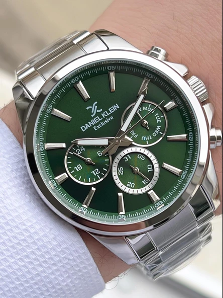 Daniel Klein İç Fonksiyonları Aktif 30 Mt Suya Dayanıklı 2 Yıl Garantili Erkek Kol Saati FDK.10587F7 ürün görseli