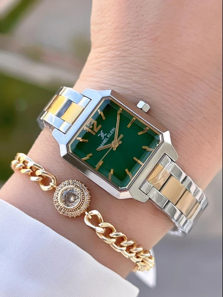 Daniel Klein Çelik Kordon 2 Yıl Garantili 3 Atm Suya Dayanıklı+Bileklik Kadın Kol Saat BFG.13713.9 ürün görseli