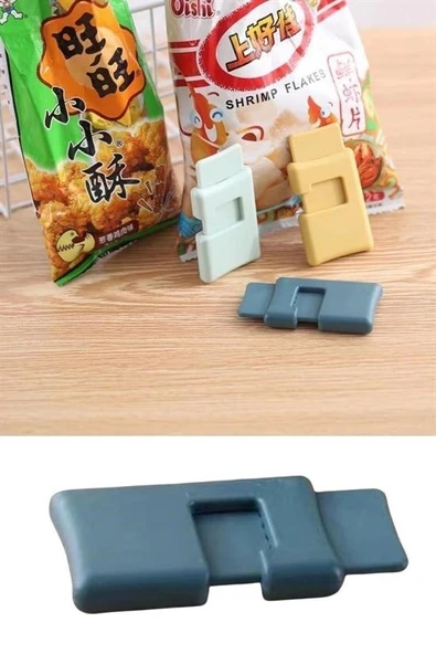 6lı Hava Sızdırmaz Poşet Torba Ambalaj  Ve Paket Kıstırmalı Kapatma Klipsi - Resim 8