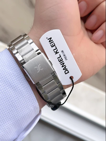 Daniel Klein Takvimli Kadran 30 Mt Suya Dayanıklı 2 Yıl Garantili Erkek Kol Saati FDK.13831.F7 - Resim 4