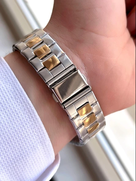 Captiva Çelik Kordon Takvimli Kadran Kutulu Seri Erkek Kol Saati C02.SE02 - Resim 4