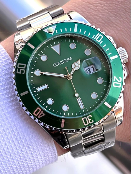 Coliseum Çelik Kordon Takvimli Kadran Kutulu Seri Erkek Kol Saati FT.AAS.I015 ürün görseli