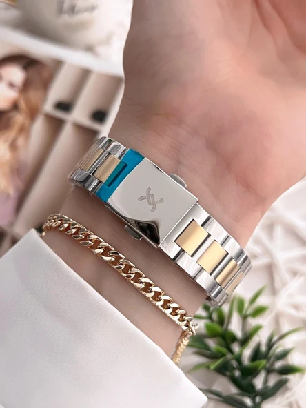 Daniel Klein Çelik Kordon 30 Mt Suya Dayanıklı Kadın Kol Saati+Bileklik BFG.10041.X3 - Resim 3