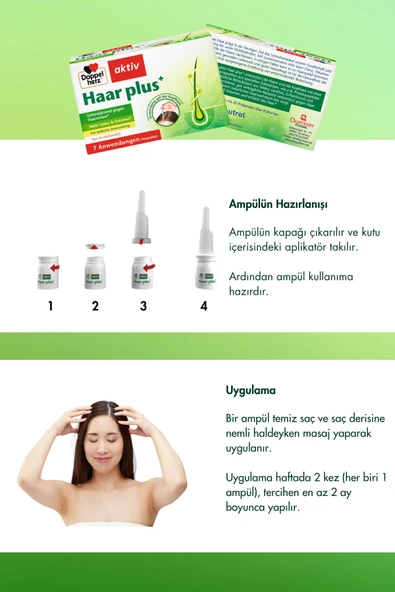 Doppelherz Saç Bakım Serumu Dökülme Karşıtı (7 x 6 ml) - Resim 3