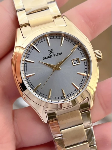 Daniel Klein Takvimli Kadran 30 Mt Suya Dayanıklı 2 Yıl Garantili Erkek Kol Saati FDK.13831.F4 - Resim 3