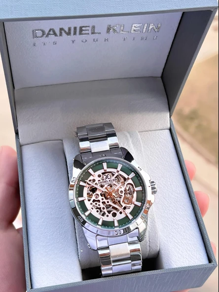 Daniel Klein Otomatik Ve Manuel Kurma Özellikli 30 Mt Suya Dayanıklı Erkek Kol Saat FDK.10783.F5 - 1
