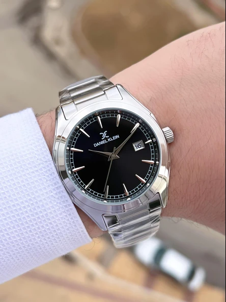 Daniel Klein Takvimli Kadran 30 Mt Suya Dayanıklı 2 Yıl Garantili Erkek Kol Saati FDK.13831.F1 - Resim 2
